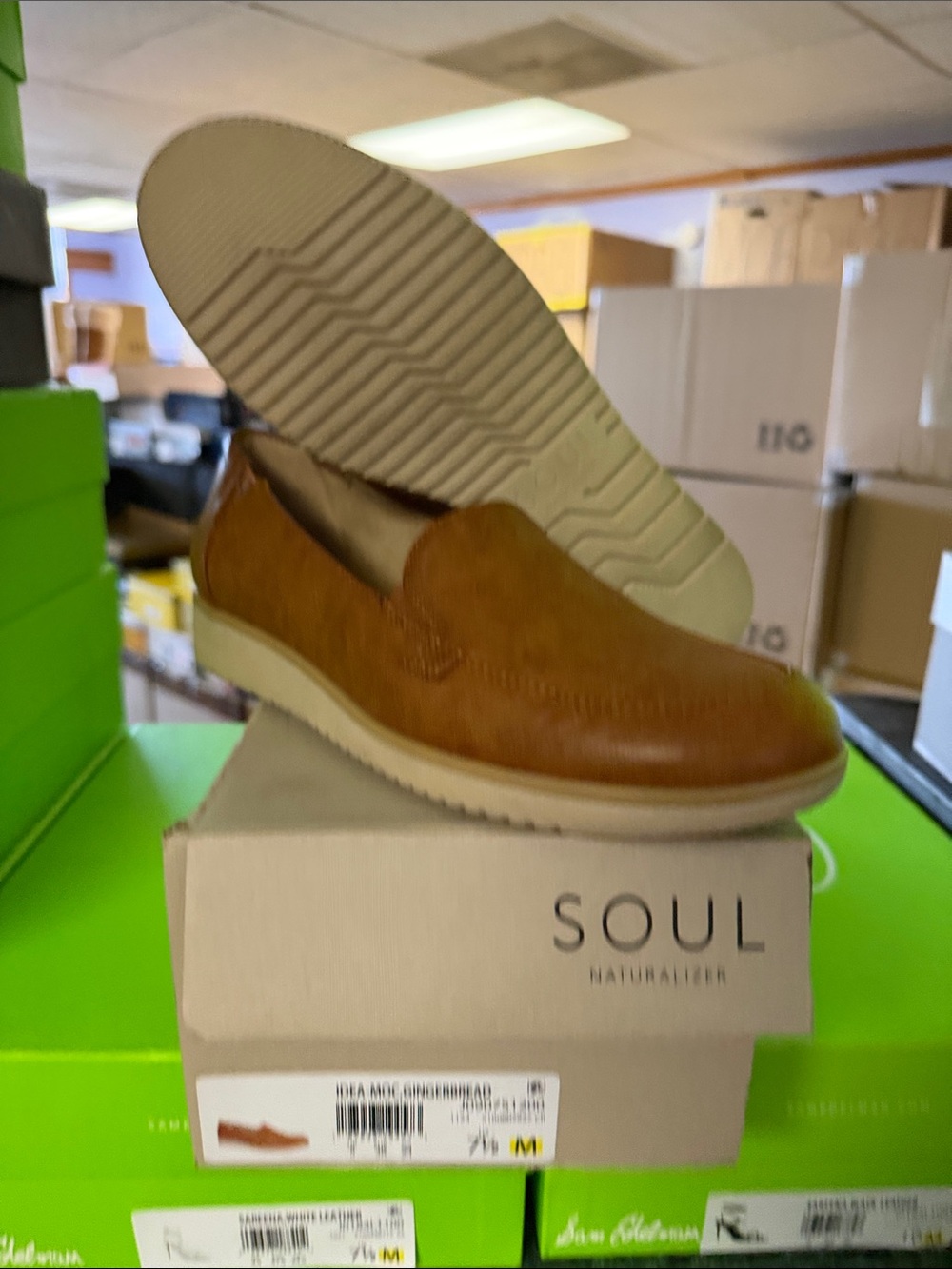 SOUL Naturalizer Idea  Cognac Slip-On Loafer
